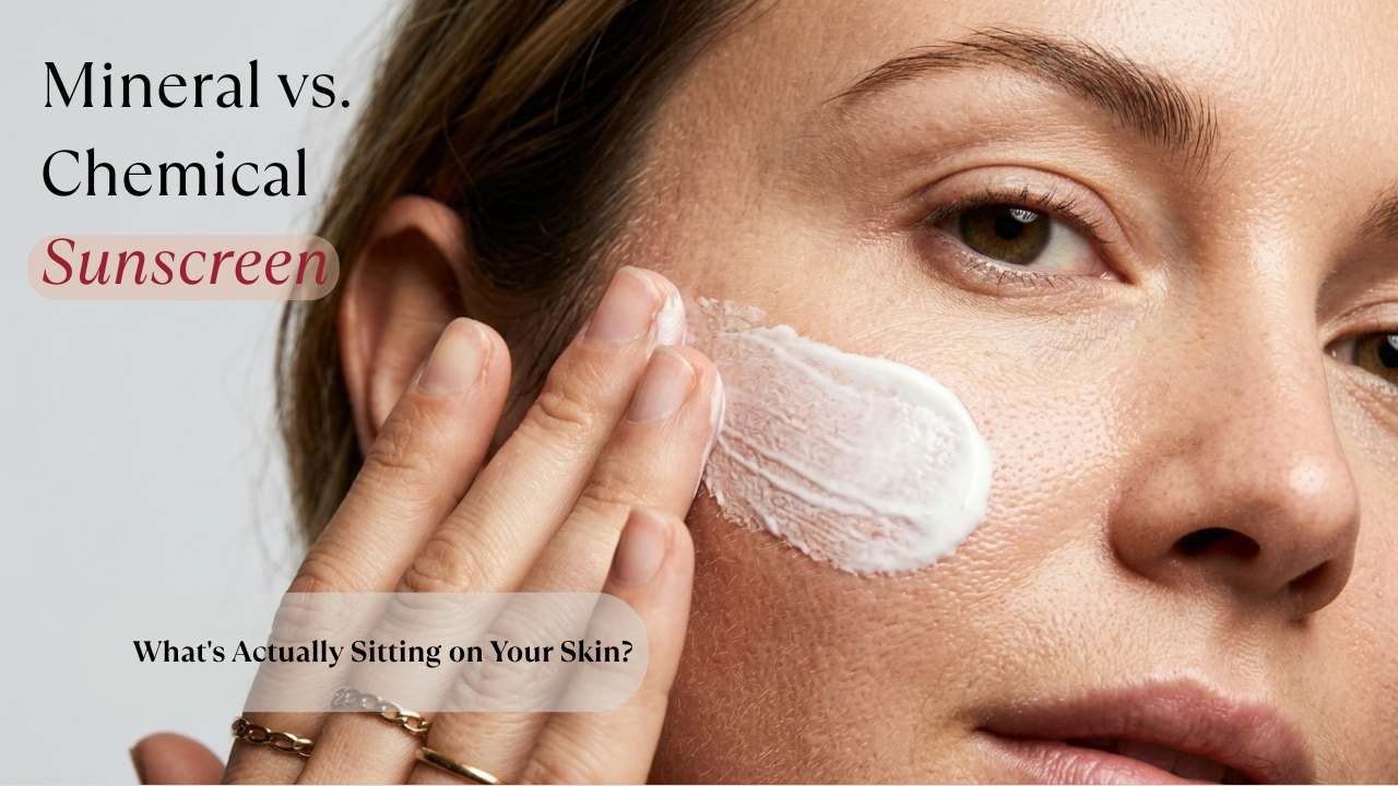 Mineral vs. Chemical Sunscreen: What's Actually Sitting on Your Skin?