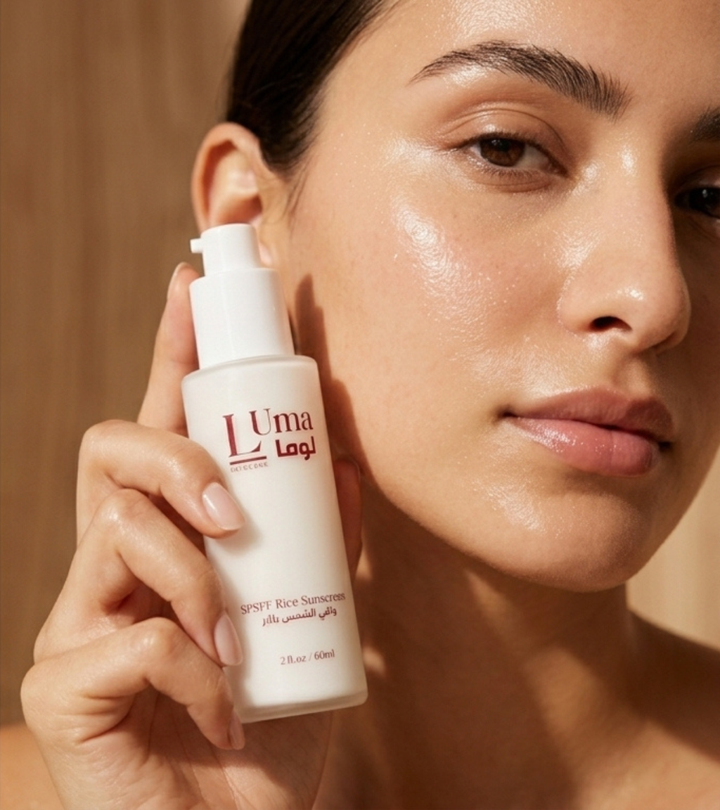 Glow Night Toner + 50SFP Rice Sunscreen